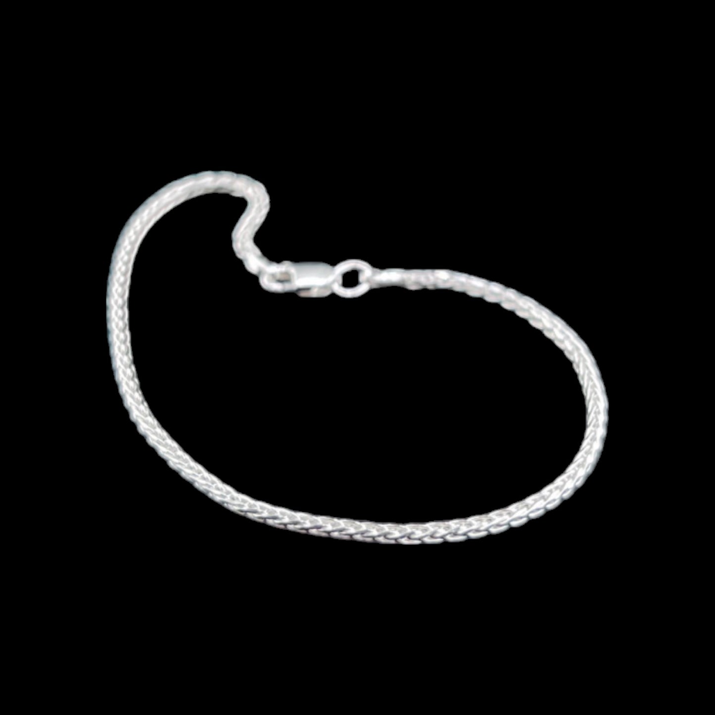925 Sterling Silver Bracelet Chain ESPIGA 040