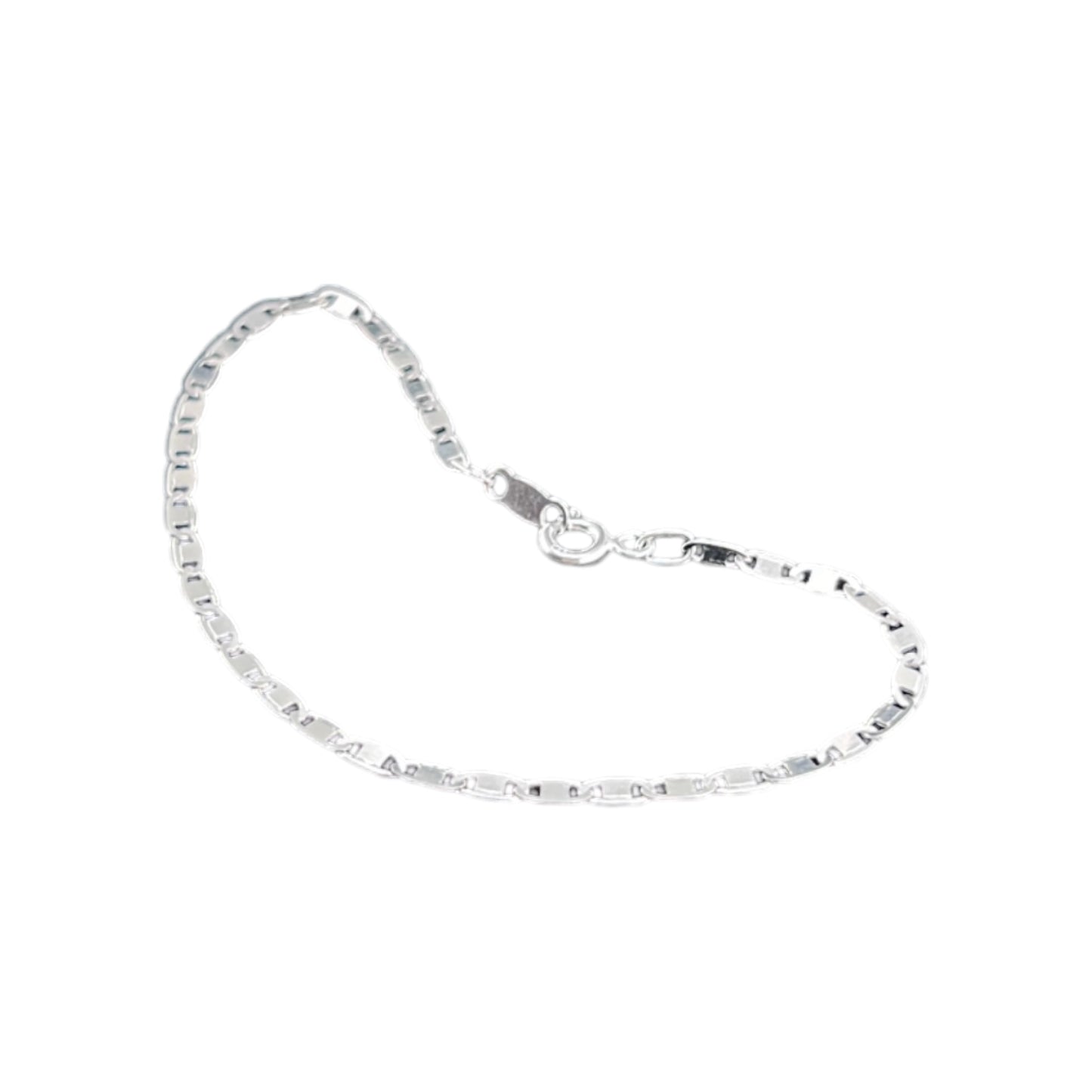 925 Sterling Silver Bracelet Chain ESPEJO 050