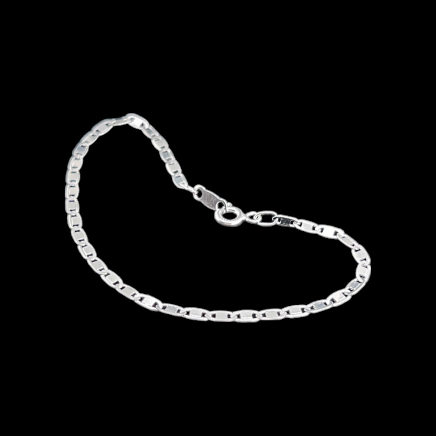 925 Sterling Silver Bracelet Chain ESPEJO 050