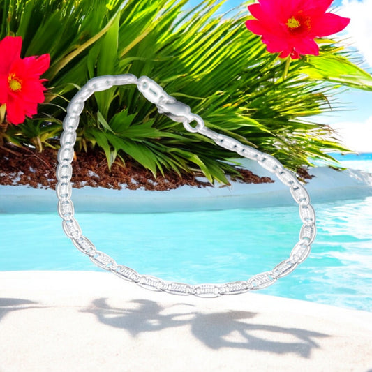 925 Sterling Silver Bracelet Chain FLORENTINA 060