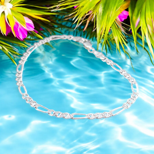 925 Sterling Silver Bracelet Chain FIGARUCCI 080