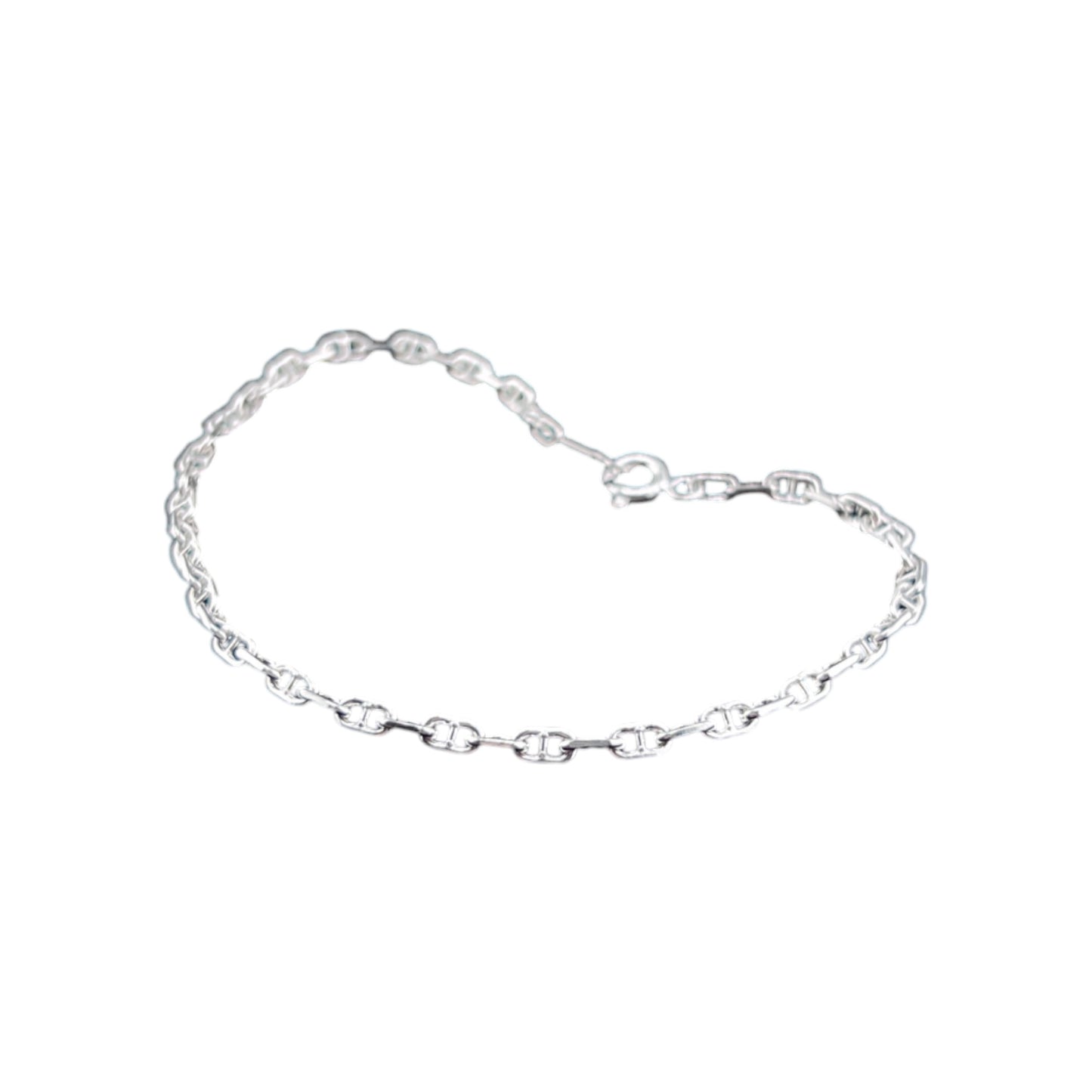 925 Sterling Silver Ankle Bracelet Chain GUCCI