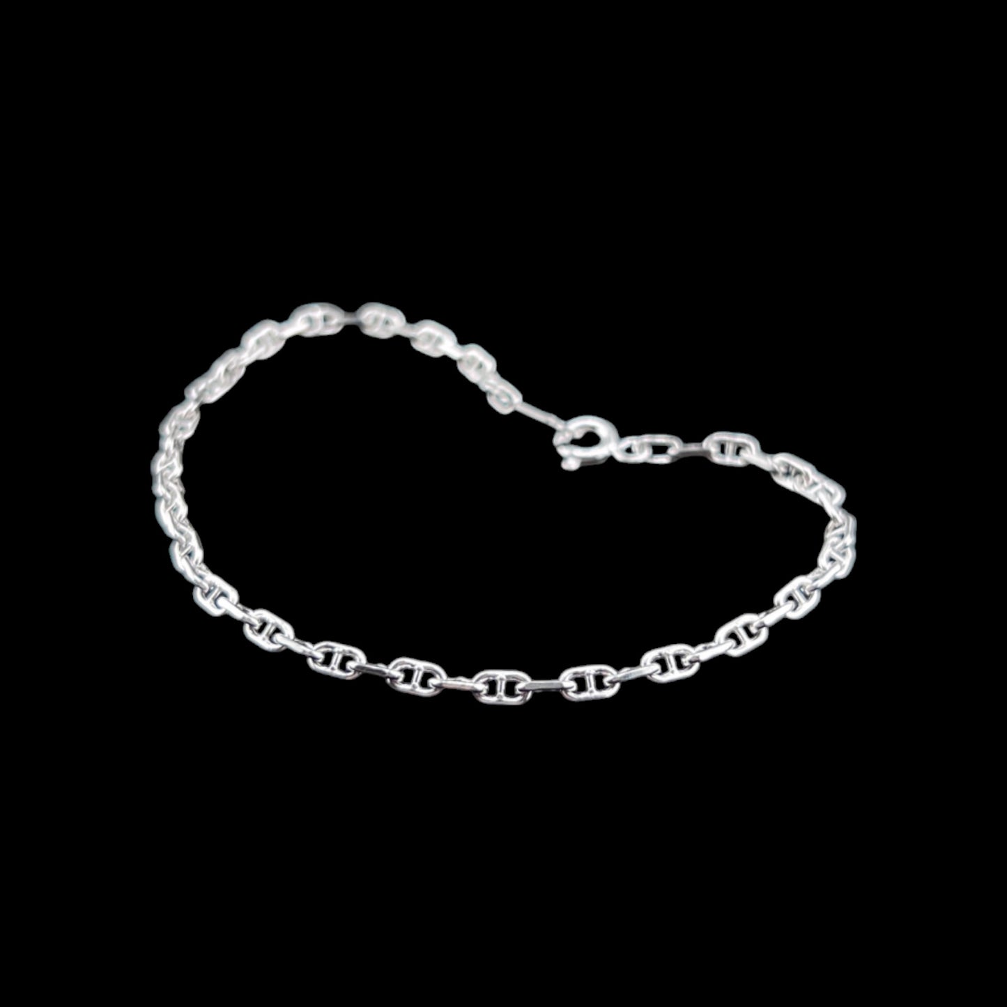 925 Sterling Silver Ankle Bracelet Chain GUCCI