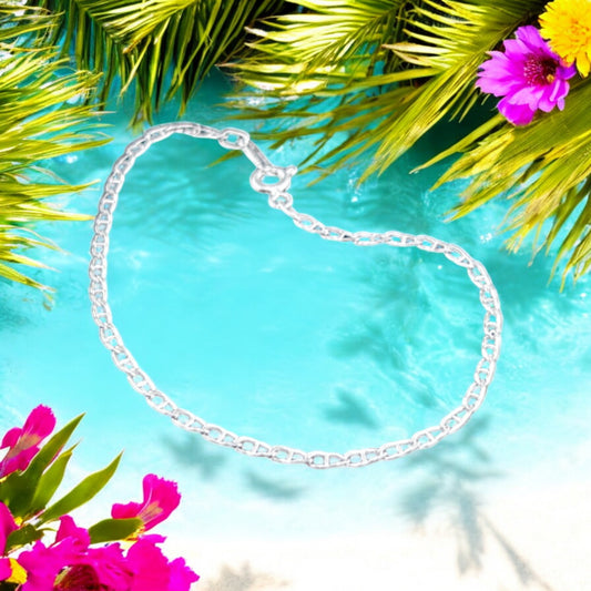 925 Sterling Silver Bracelet Chain GUCCI  050