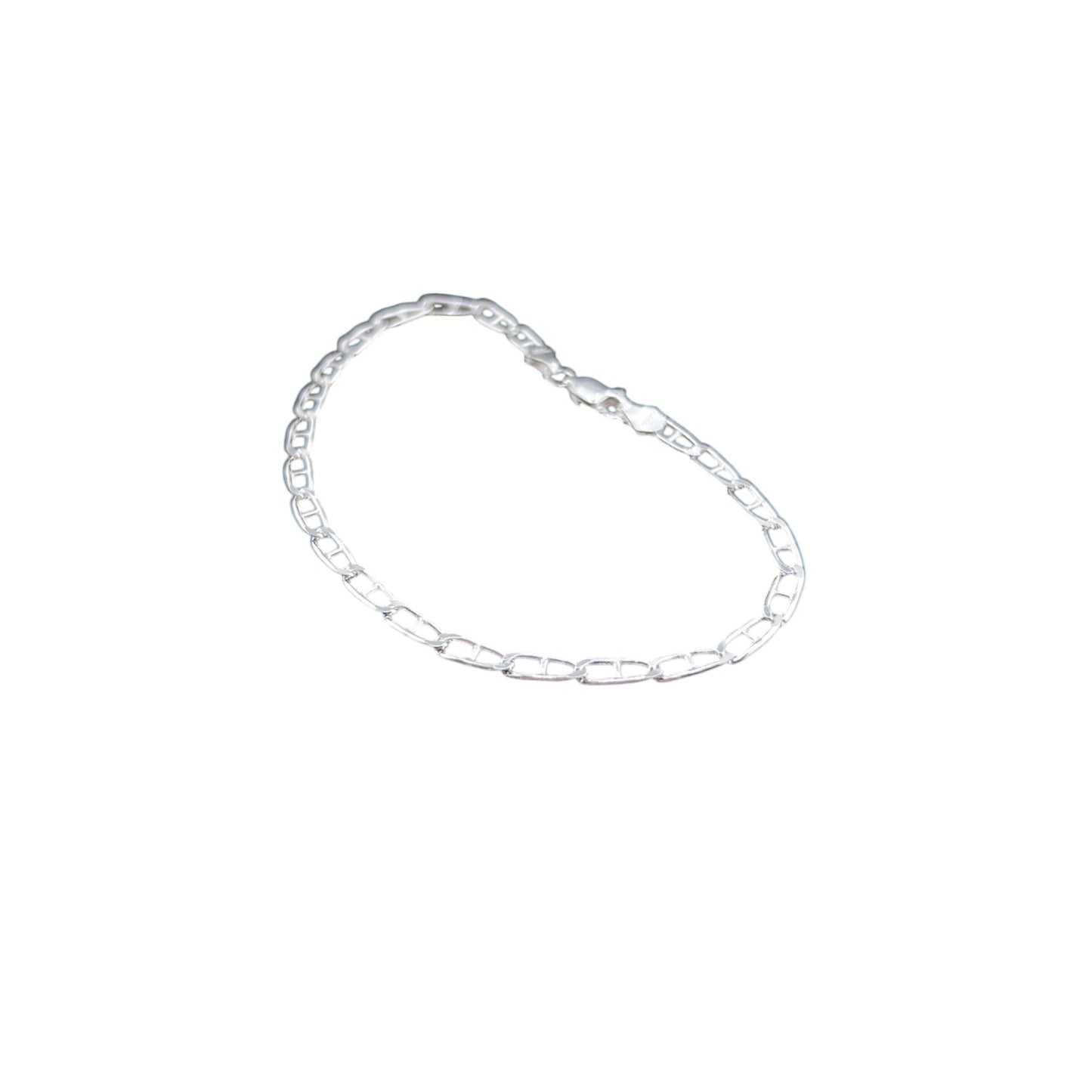 925 Sterling Silver Bracelet Chain GUCCI 080