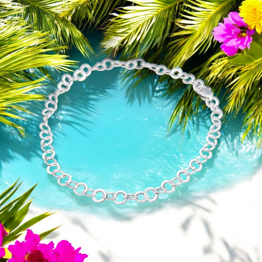 925 Sterling Silver Bracelet Chain GIOTTO 040 VERONA