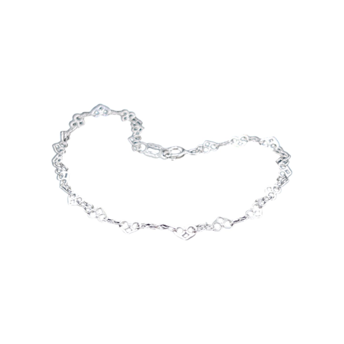 925 Sterling Silver Bracelet Chain LOVE 050 BRILL