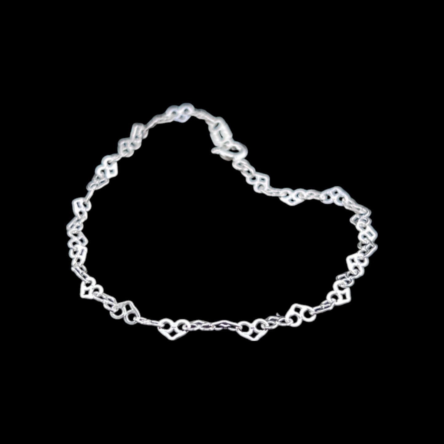 925 Sterling Silver Bracelet Chain LOVE 050 BRILL