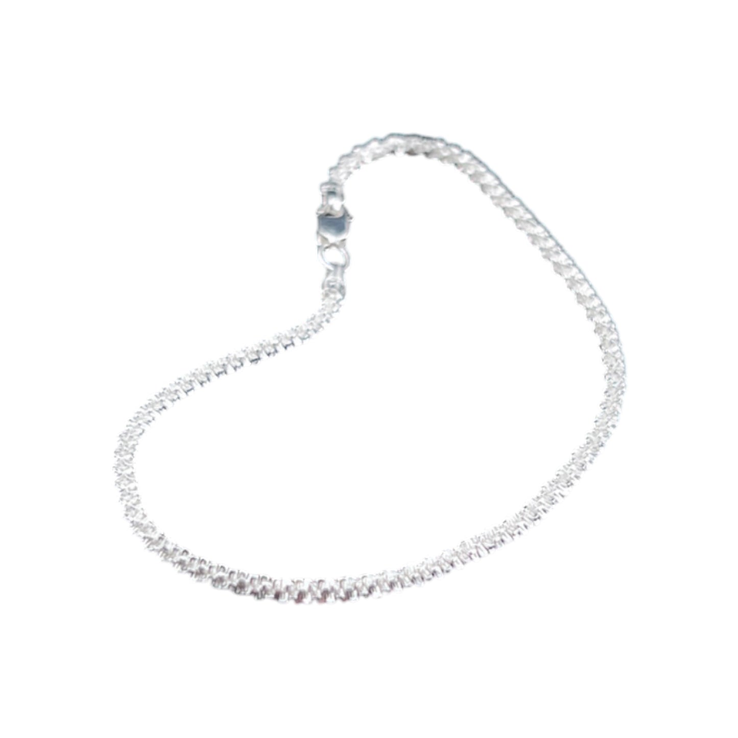 925 Sterling Silver Bracelet Chain MARGARITA 040