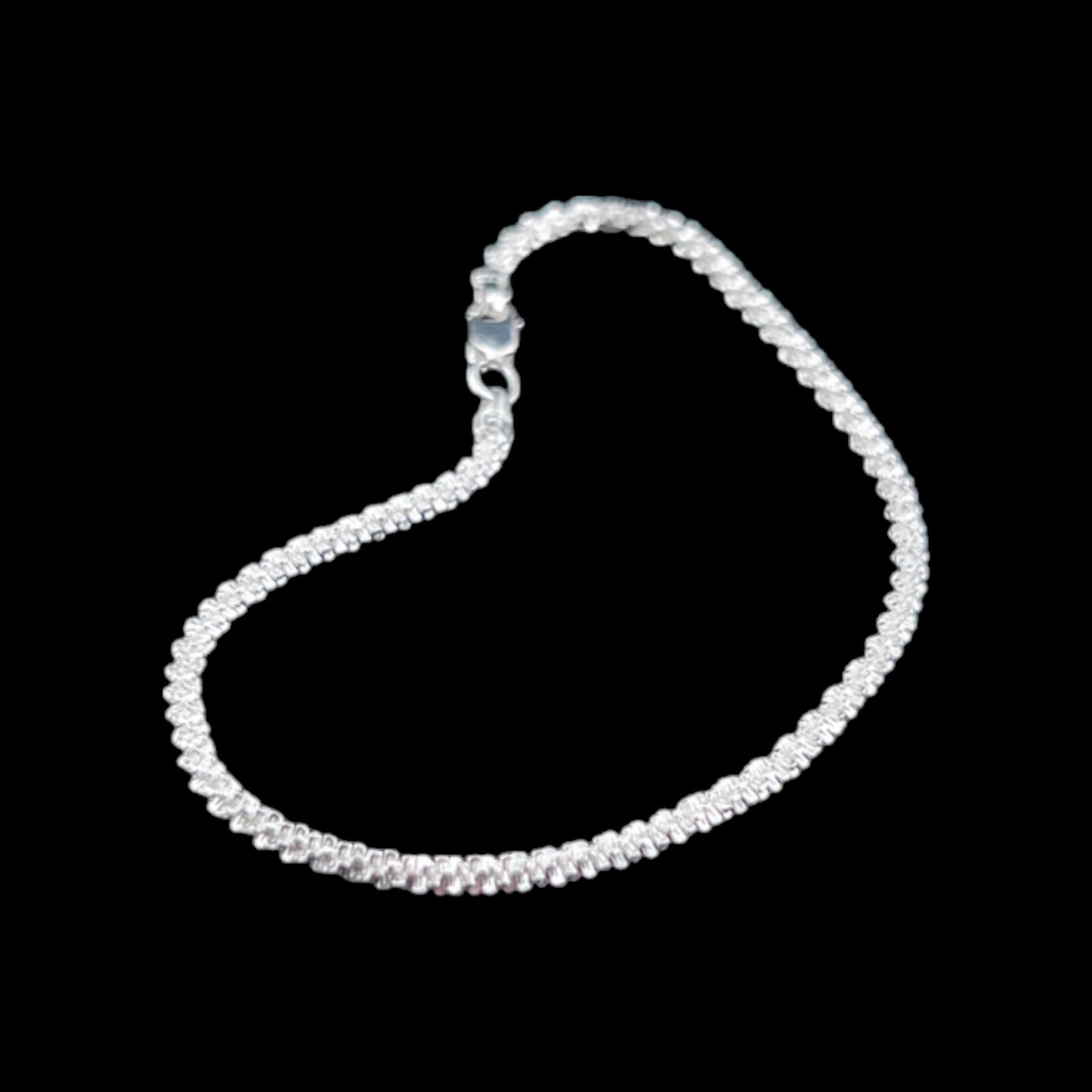 925 Sterling Silver Bracelet Chain MARGARITA 040