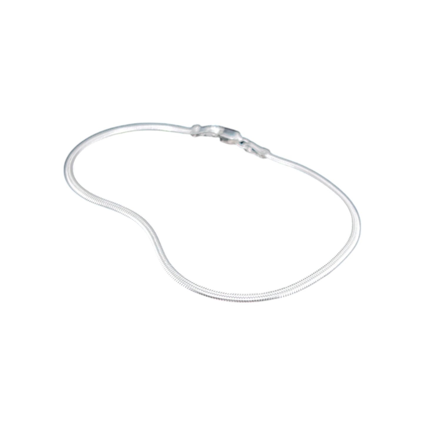 925 Sterling Silver Bracelet Chain SUPER FLEX 030 OVALADA DIAGONAL