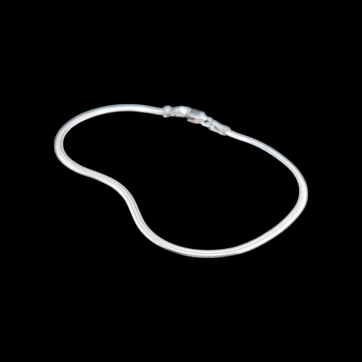 925 Sterling Silver Bracelet Chain SUPER FLEX 030 OVALADA DIAGONAL