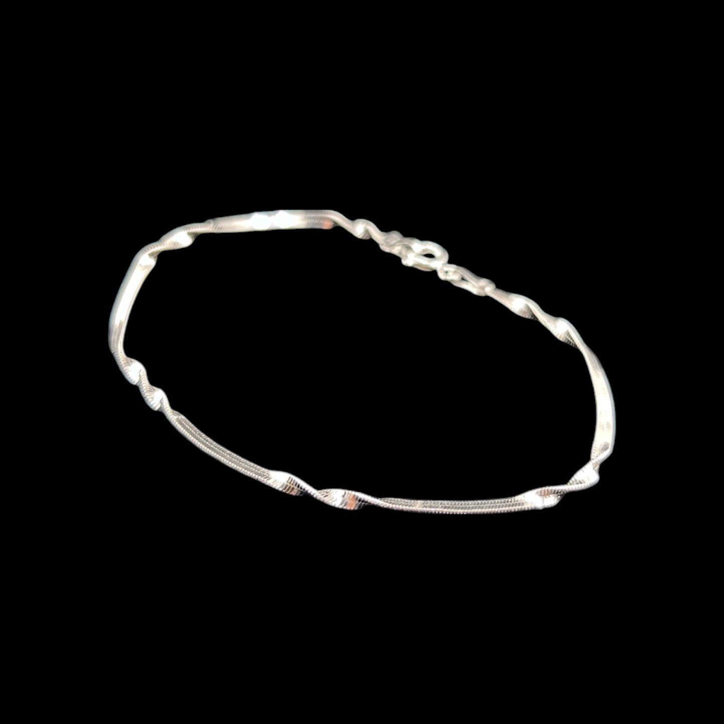 925 Sterling Silver Bracelet Chain SUPER SINGAPUR 030