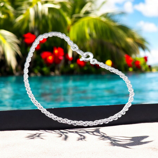 925 Sterling Silver Bracelet Chain TORZAL 035