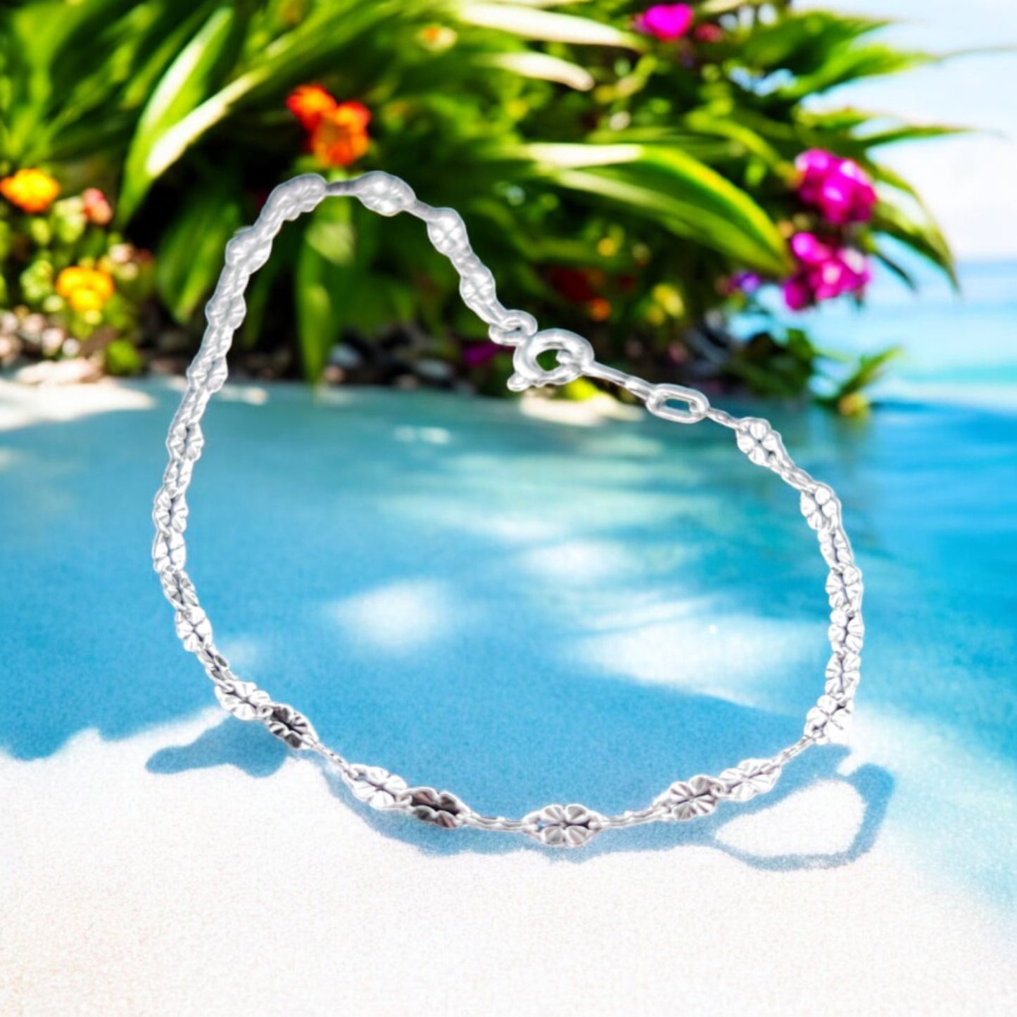 925 Sterling Silver Bracelet Chain VALENTINO 040 SOL
