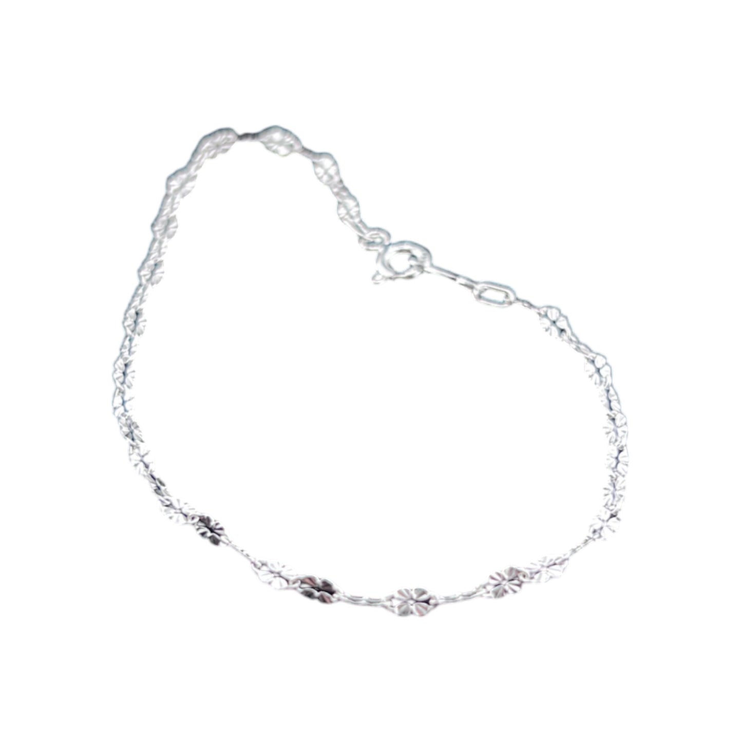 925 Sterling Silver Bracelet Chain VALENTINO 040 SOL