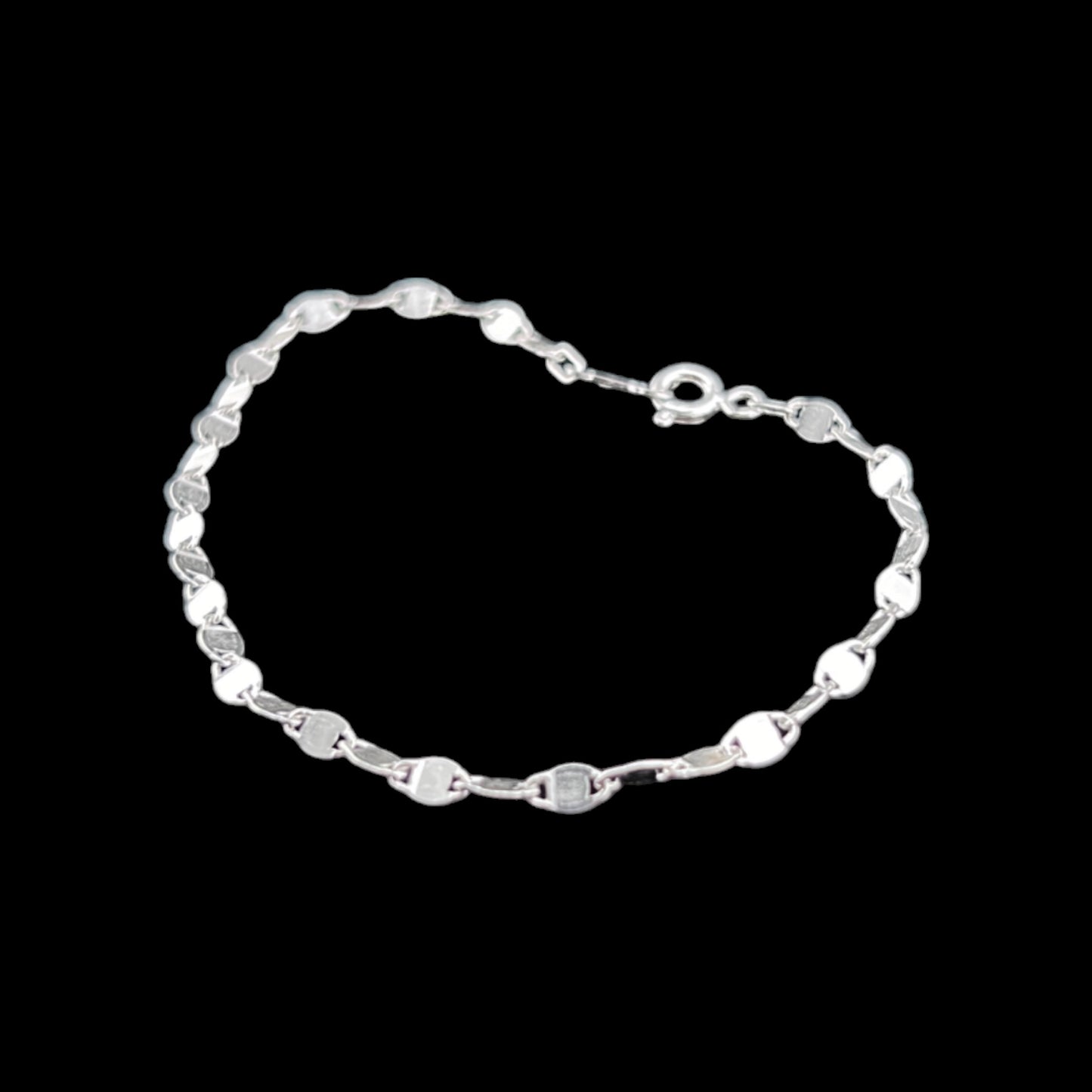 925 Sterling Silver Bracelet Chain VALENTINO 050