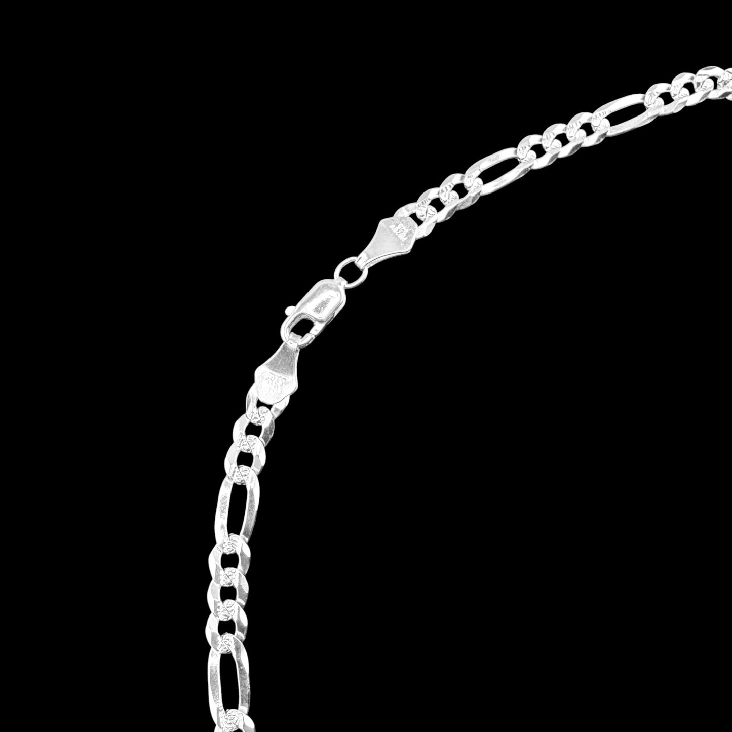 FIGARO CUBANA 120 3X1 ZEGRINADA 925 Silver