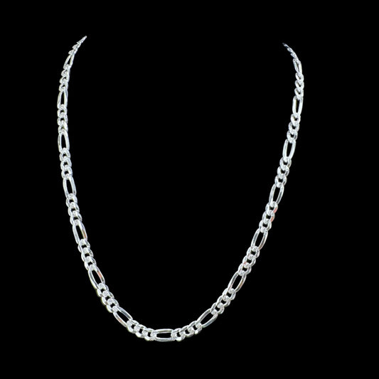 FIGARO CUBANA 180 3X1 ZEGRINADA 925 Silver