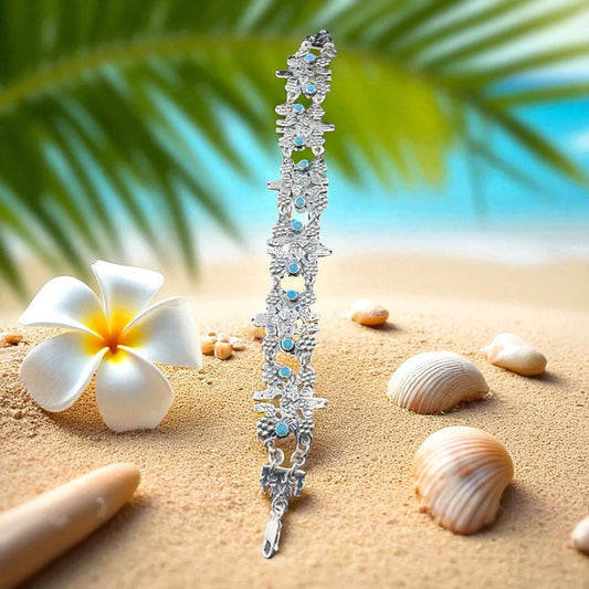 Doble Pechuga Turquesa bracelet