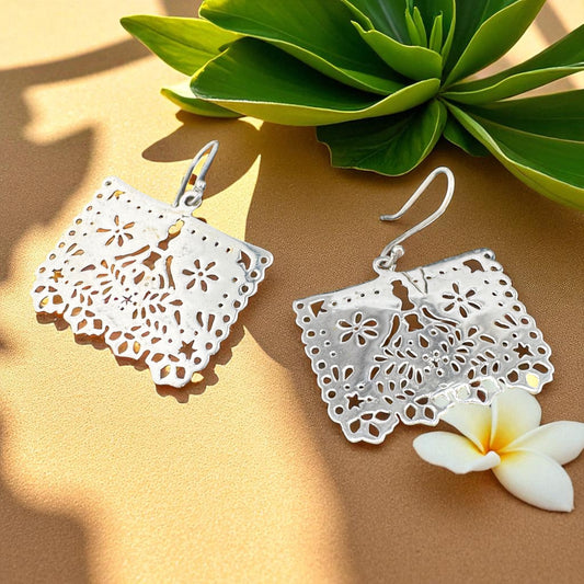 Papel Picado Drop Earrings
