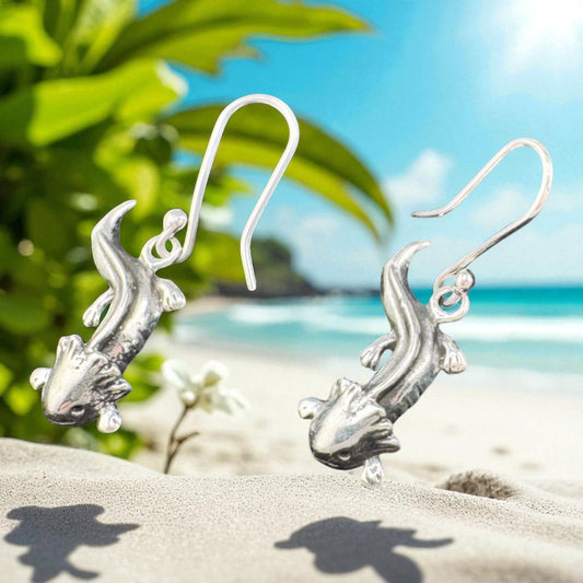 Axolotl Drop Earrings