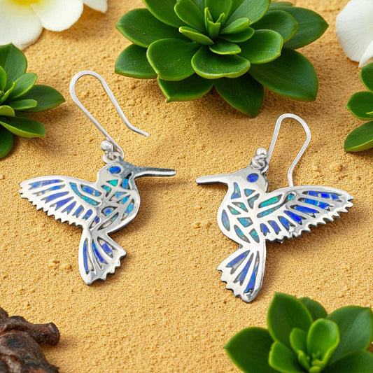 Hummingbird Drop Earrings