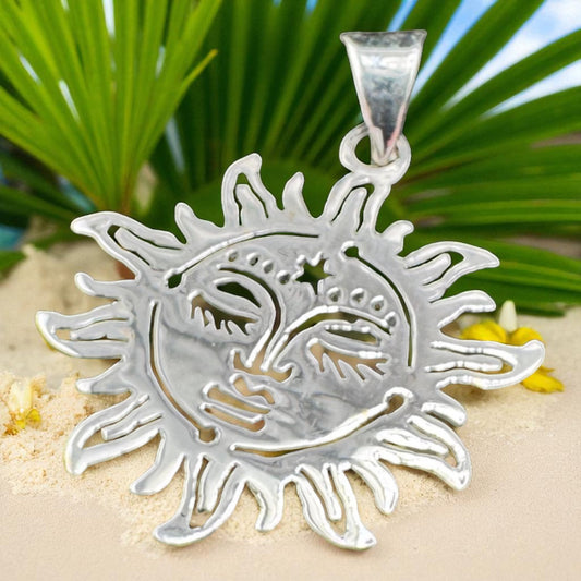 Sun Face Pendant