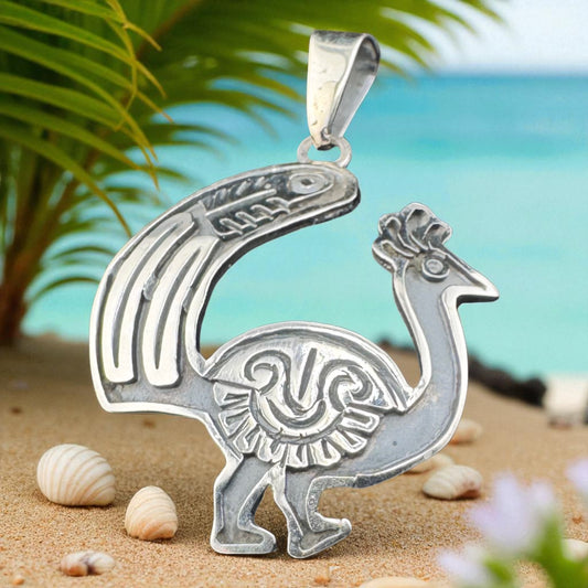 Quetzal Bird Pendant
