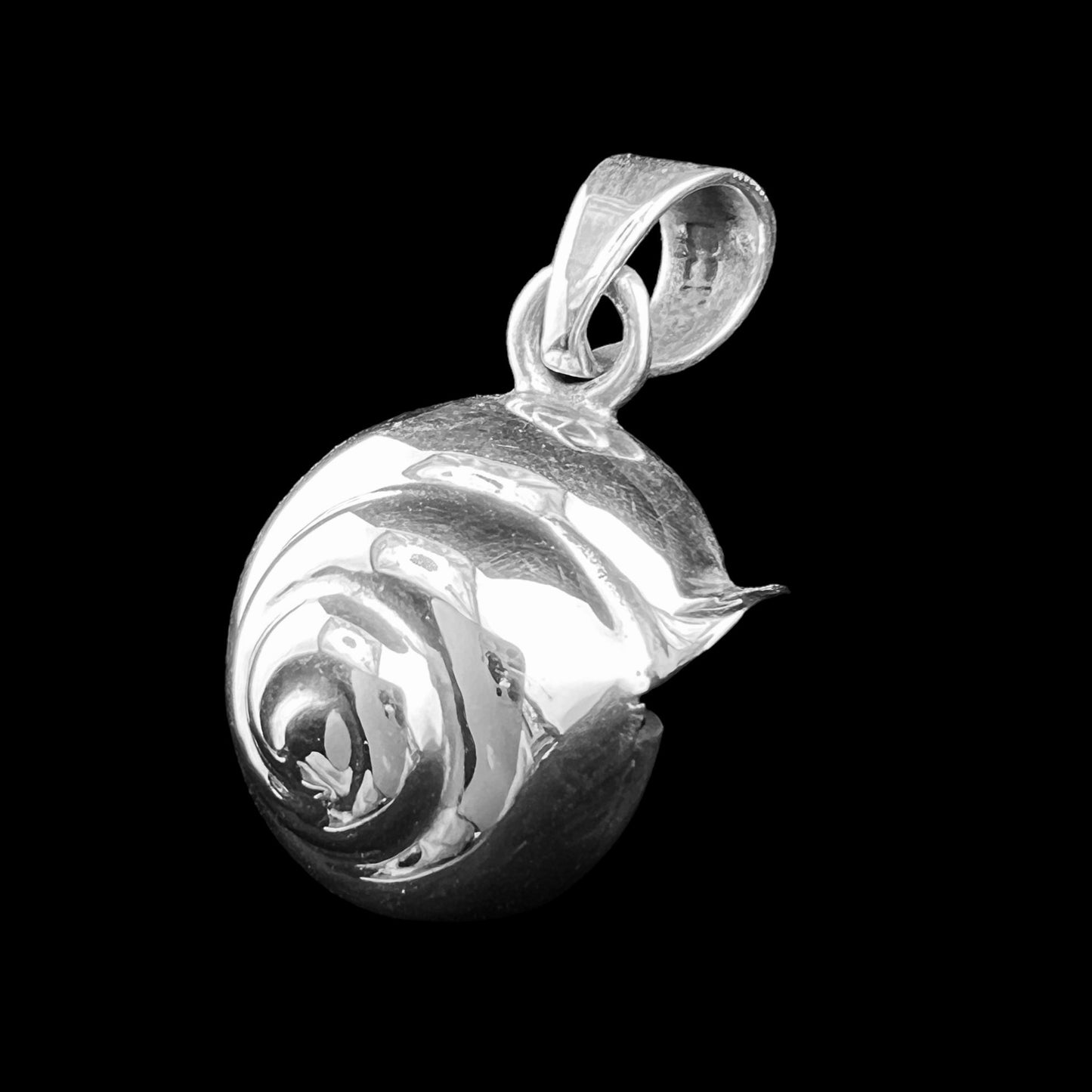 .925 Silver Pendant Sea Shell 20mmx20mm