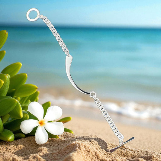ID style Chain Bracelet 8in