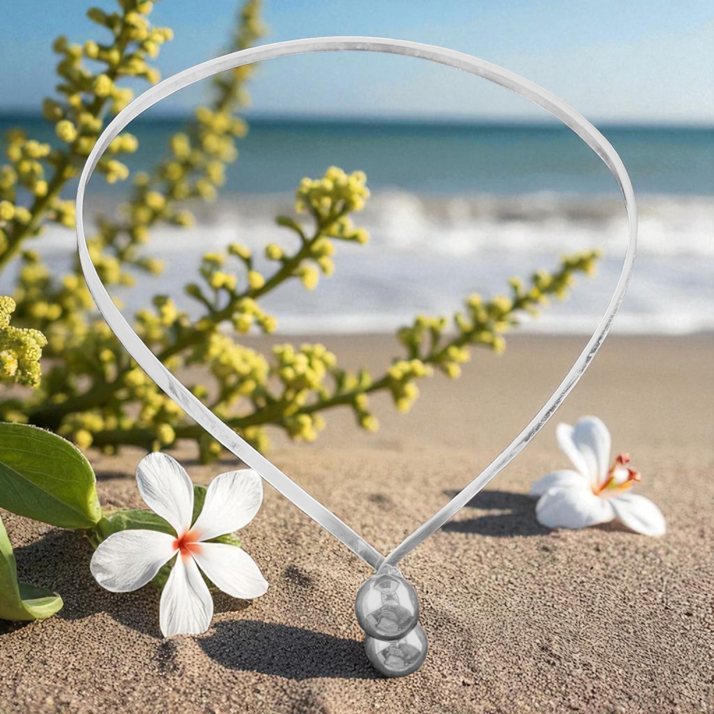 Loop Choker w/Two Beads