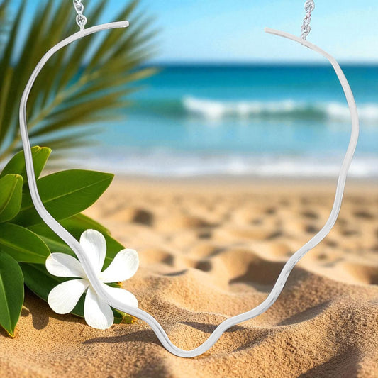 Wavy Shape Choker MD