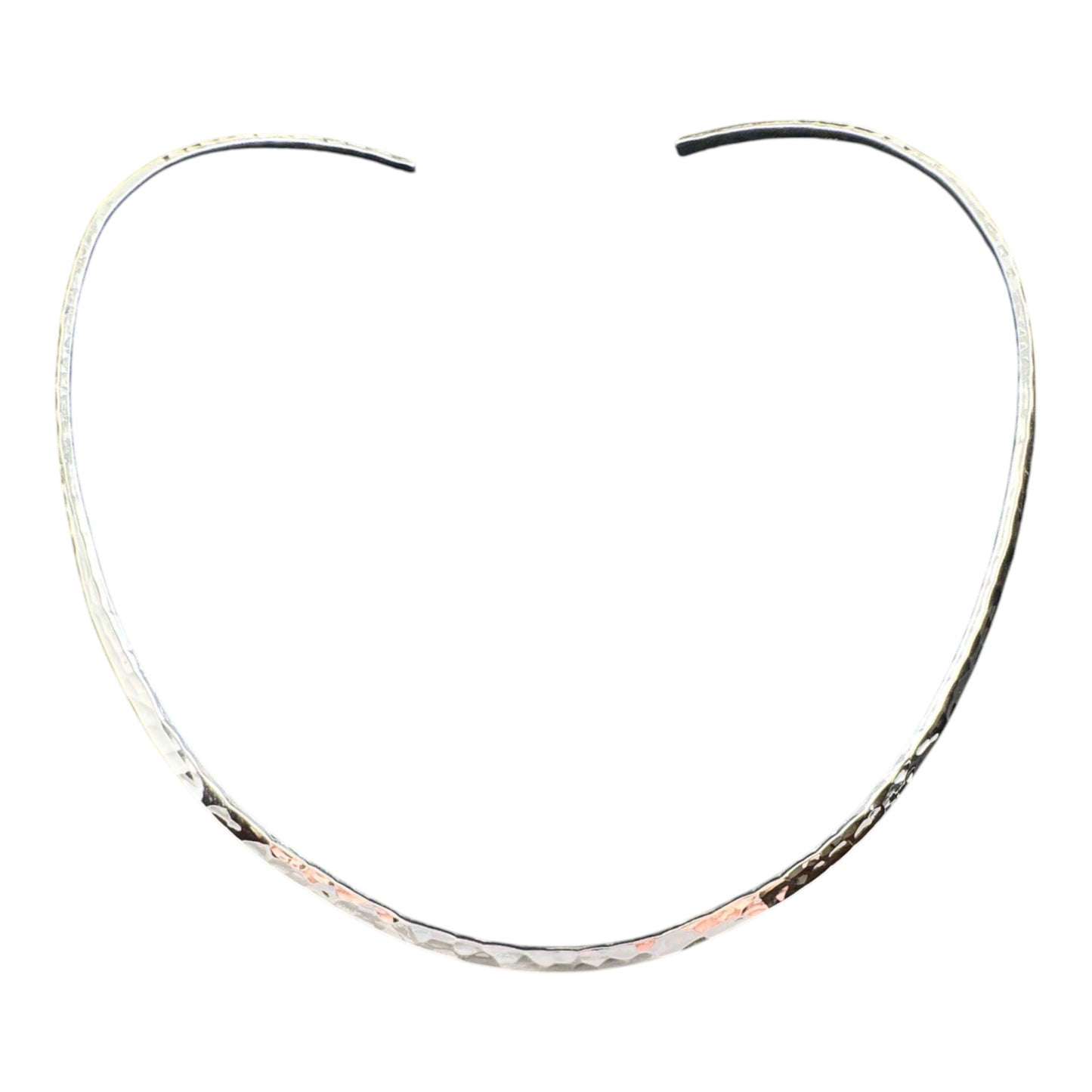 Flat Hammered Collar