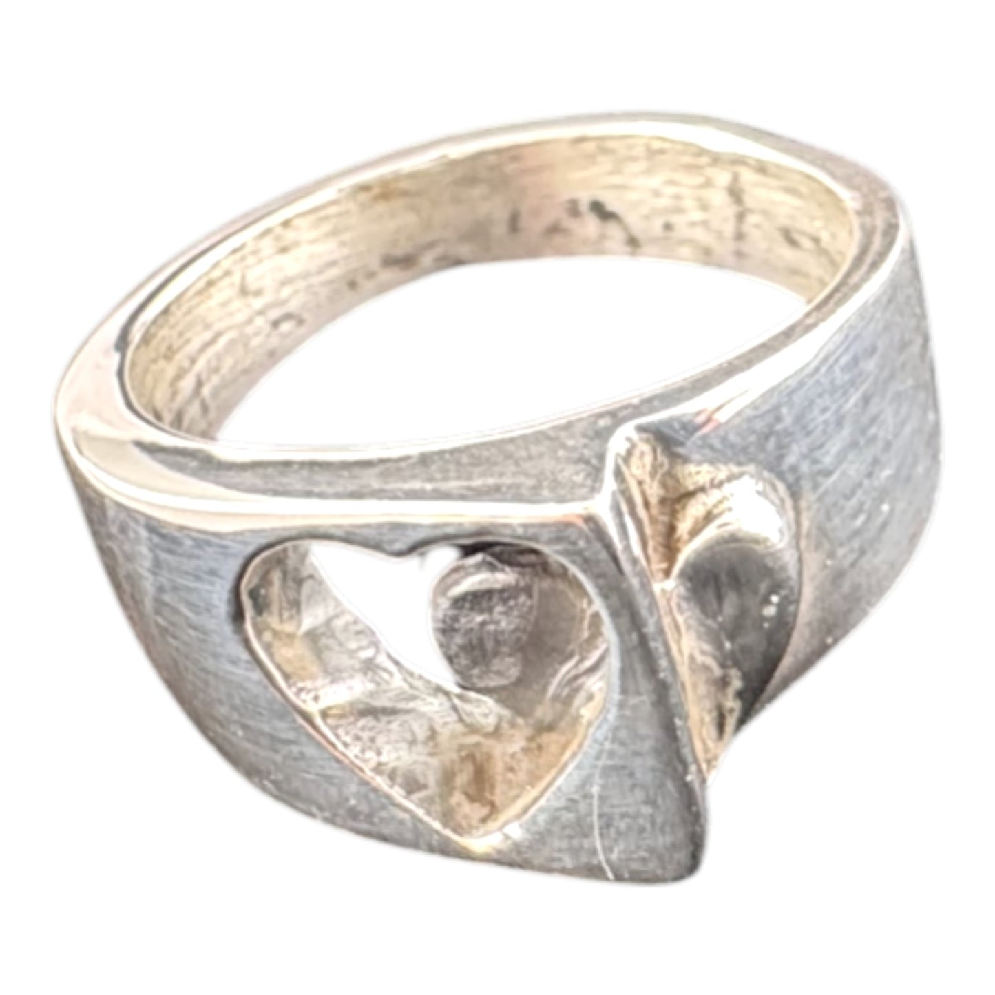 Dimensional Heart Ring