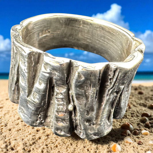 Rustic Sculpted Ring