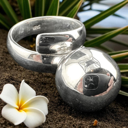 Single Sphere Ring