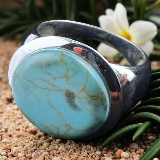 Turquoise Bezel Ring