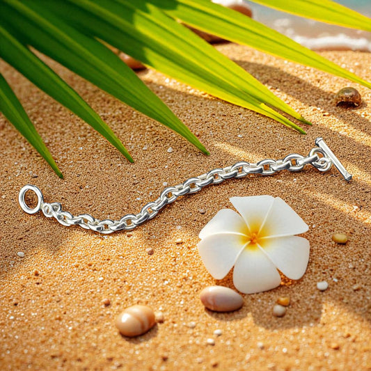 Oval Link Chain Bracelet