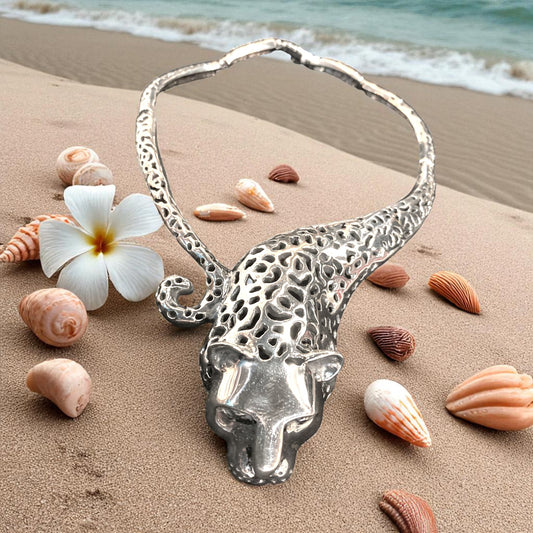 Jaguar 925 Silver Necklace