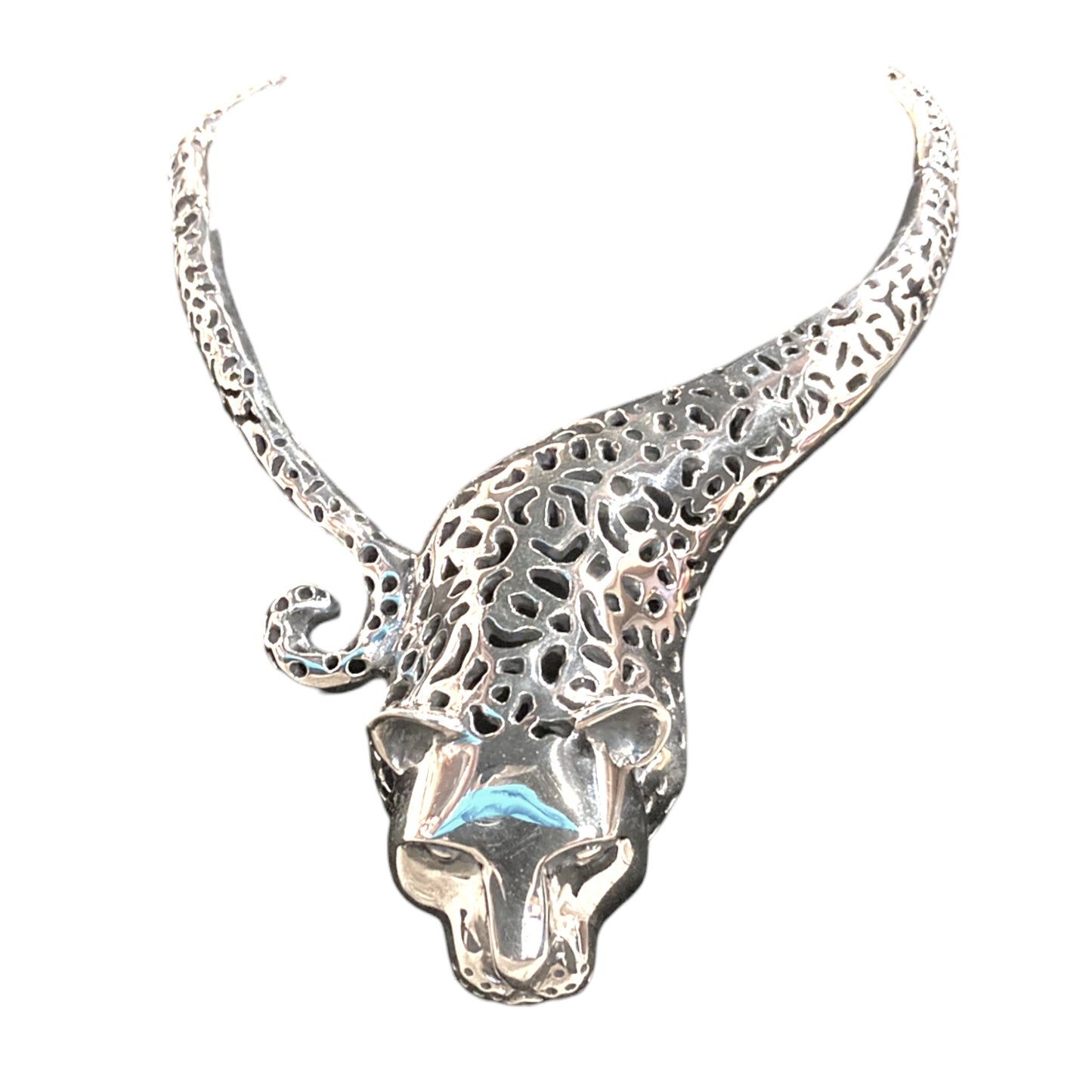 Jaguar 925 Silver Necklace