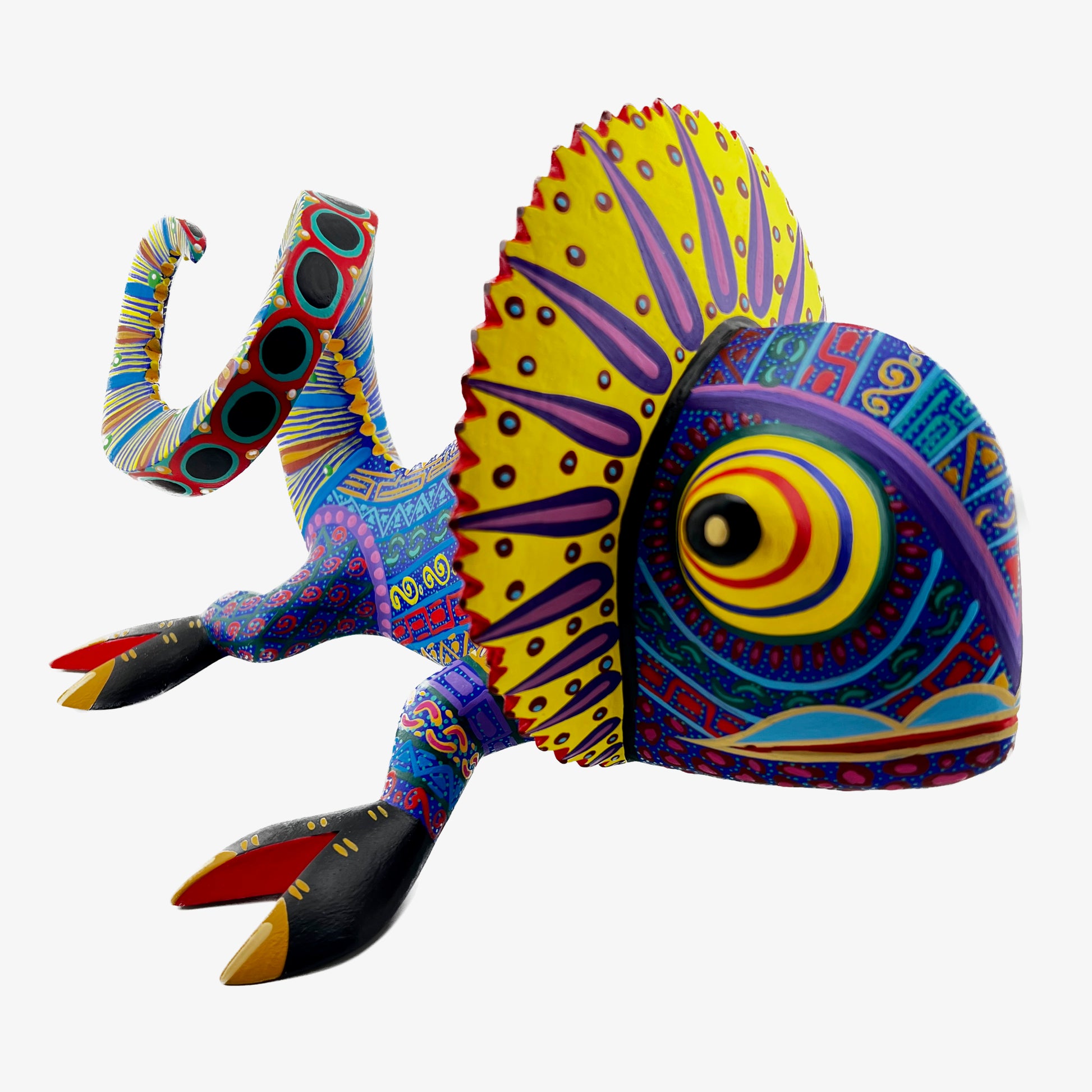 Camaleon Azul Alebrije
