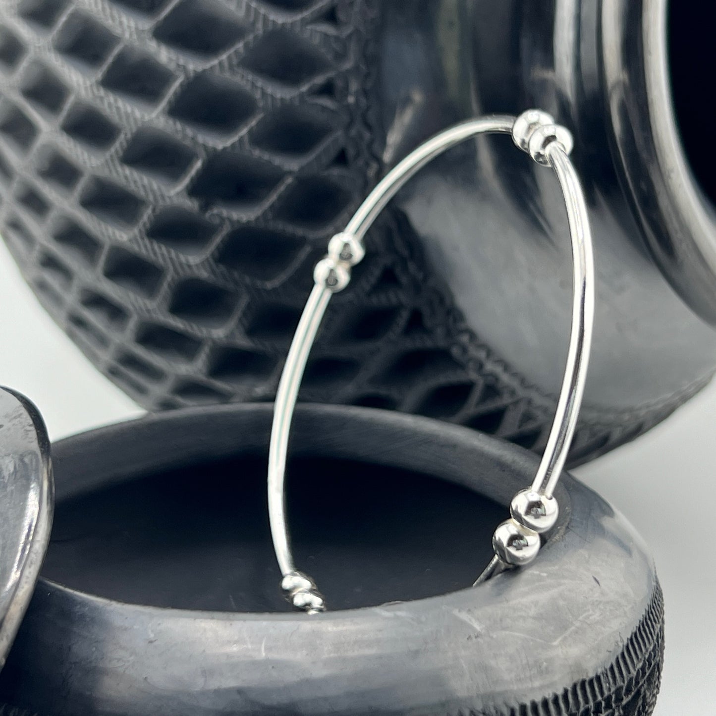 925 Silver Bangle Bracelet
