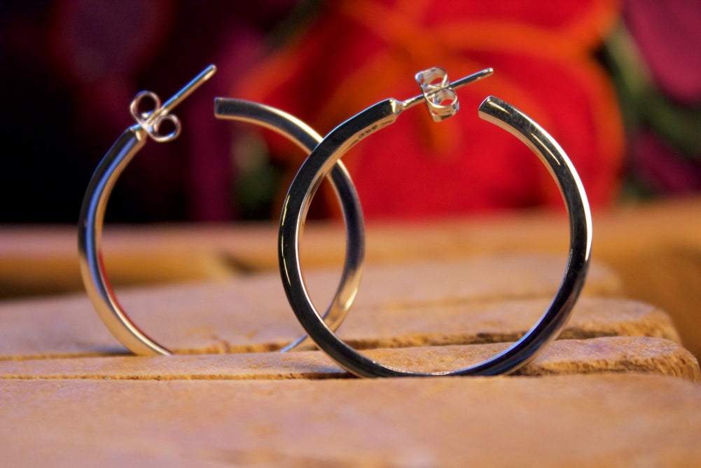 No Mas! 925 Solid Silver Earrings