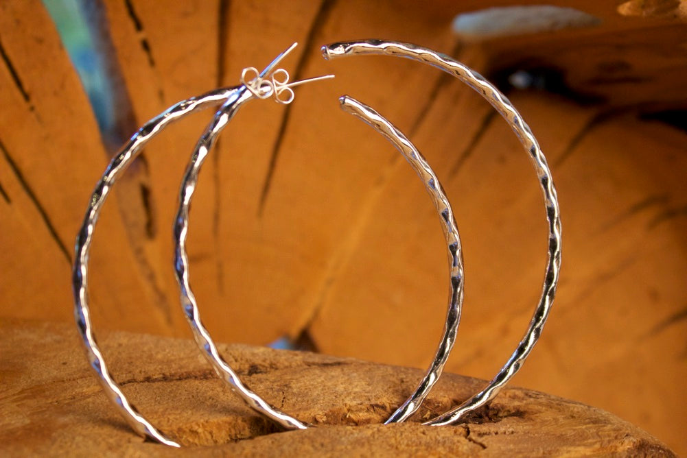 No Mas! 925 Solid Silver Earrings