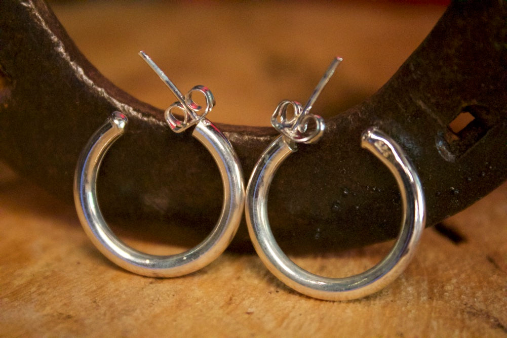 No Mas! 925 Solid Silver Earrings