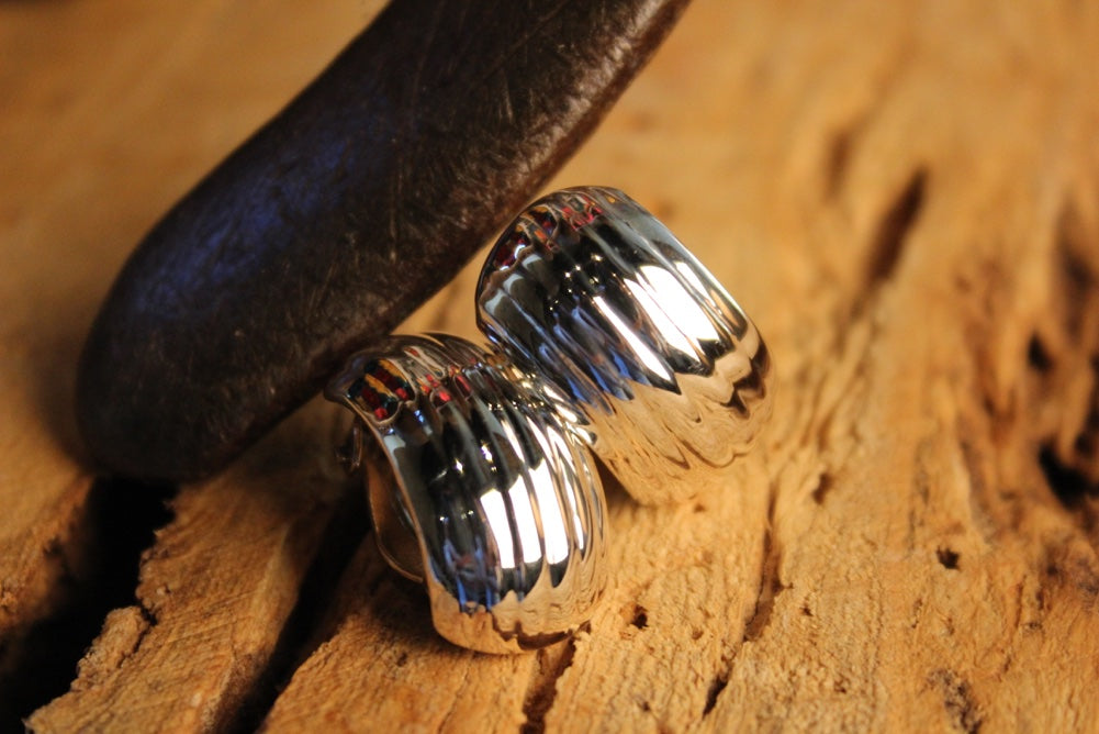 No Mas! 925 Solid Silver Earrings