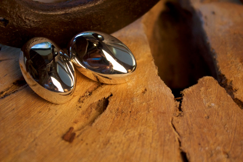 No Mas! 925 Solid Silver Earrings