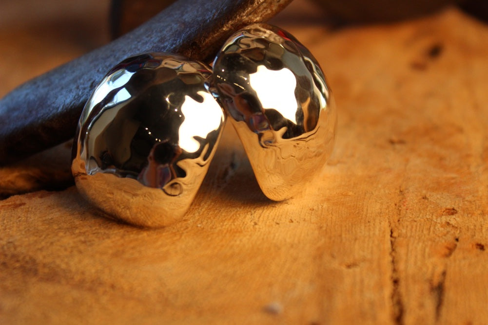 No Mas! 925 Solid Silver Earrings