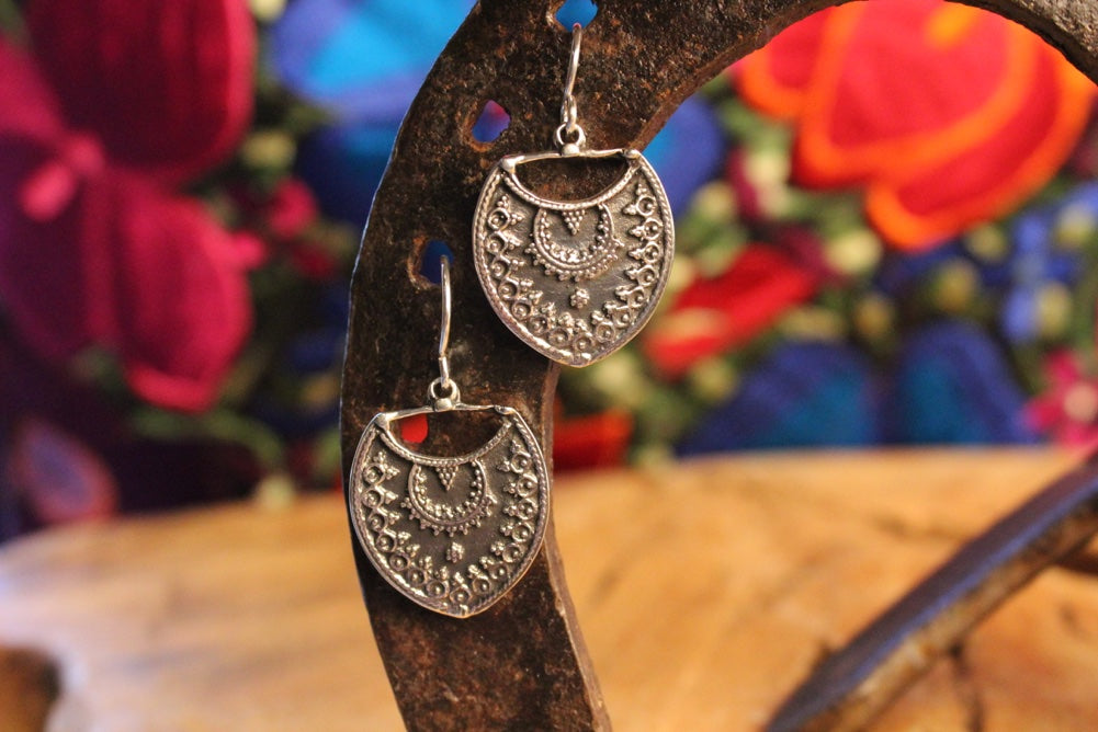 No Mas! 925 Solid Silver Earrings